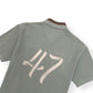 DIOR LOGO EMBROIDERED LOGO POLO SHIRT GREEN M