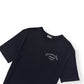 CHRISTIAN DIOR COTTON LOGO CREWNECK T-SHIRT BLACK / WHITE L
