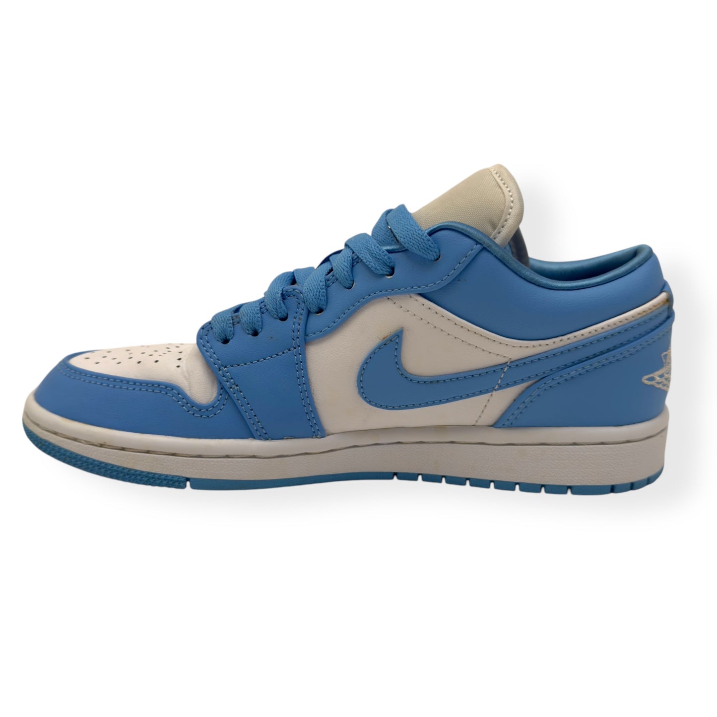 NIKE WOMENS JORDAN 1 LOW TOP SNEAKER UNC UK4.5