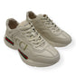GUCCI RHYTON VINTAGE LOGO SNEAKER IVORY / RED UK6