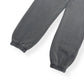 PALM ANGELS CURVED LOGO SWEATPANTS GREY / WHITE S