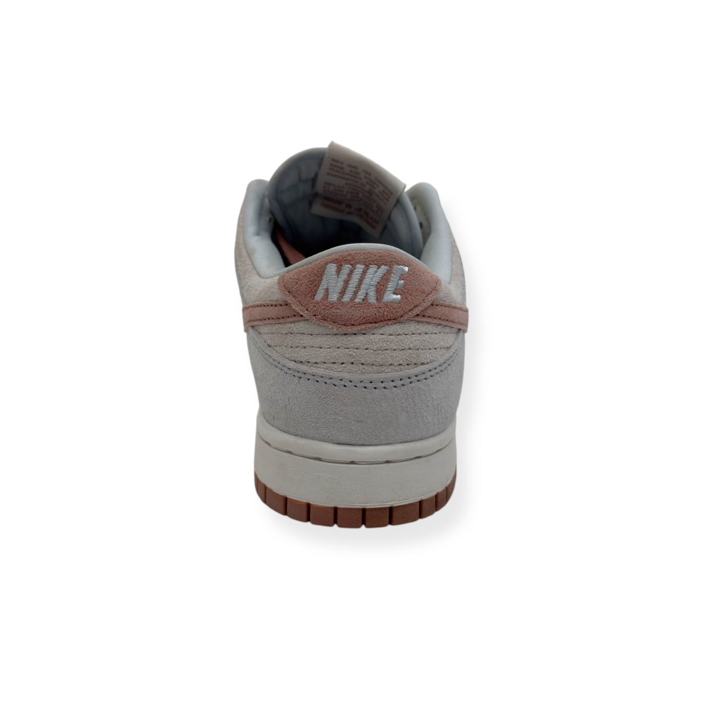 NIKE DUNK LOW TOP SNEAKER FOSSIL ROSE UK7