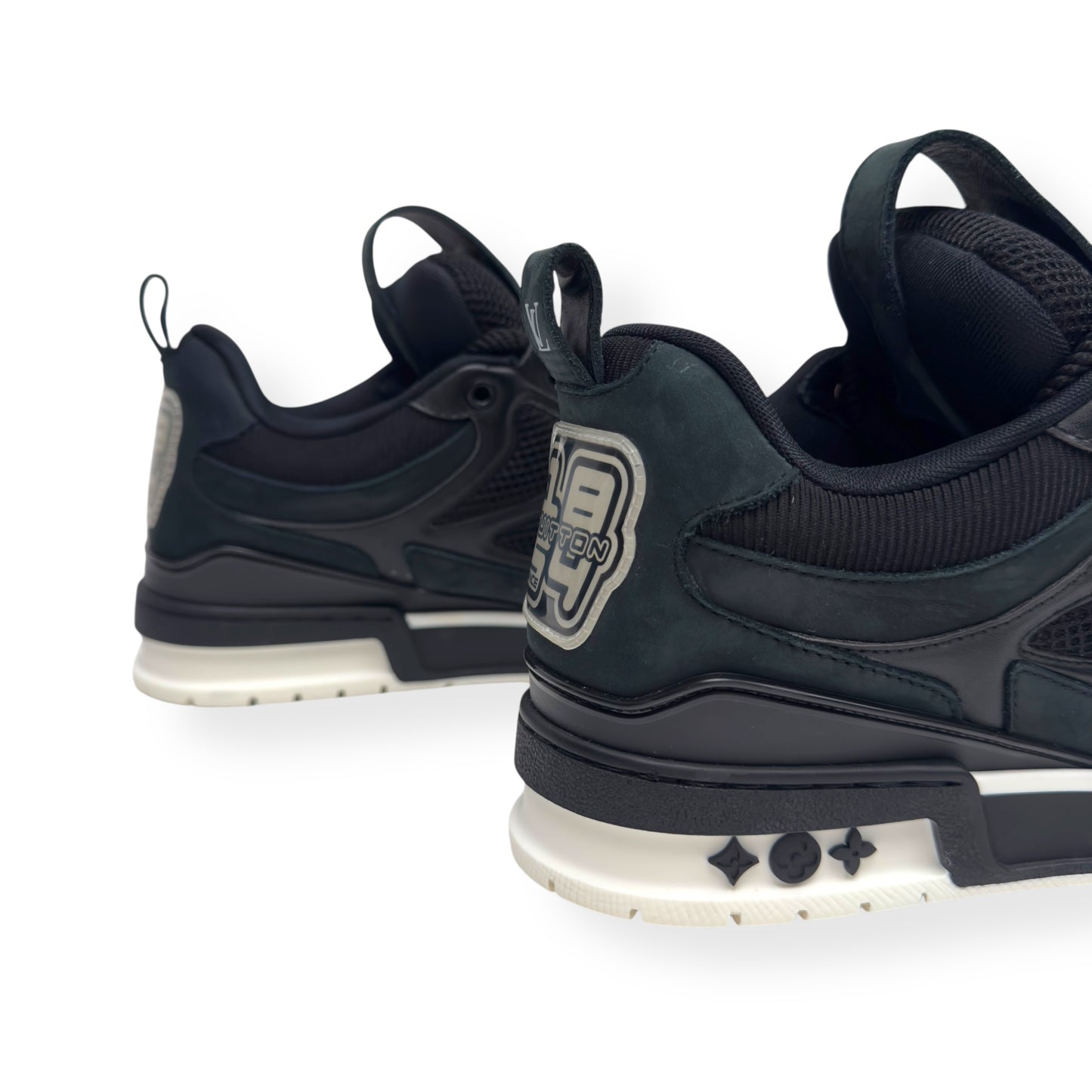 LOUIS VUITTON LV SKATE SNEAKER LUXURY BLACK UK7
