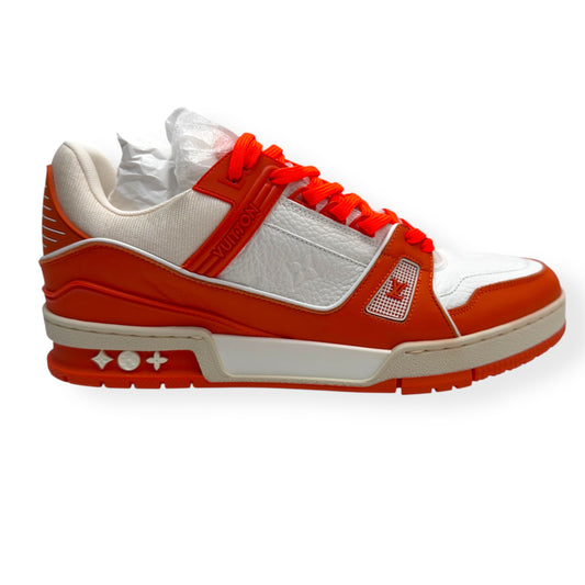 LOUIS VUITTON LV TRAINER LUXURY ORANGE UK8