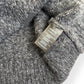 DRIES VAN NOTEN ALPACA / WOOL BLEND CARDIGAN GREY XL