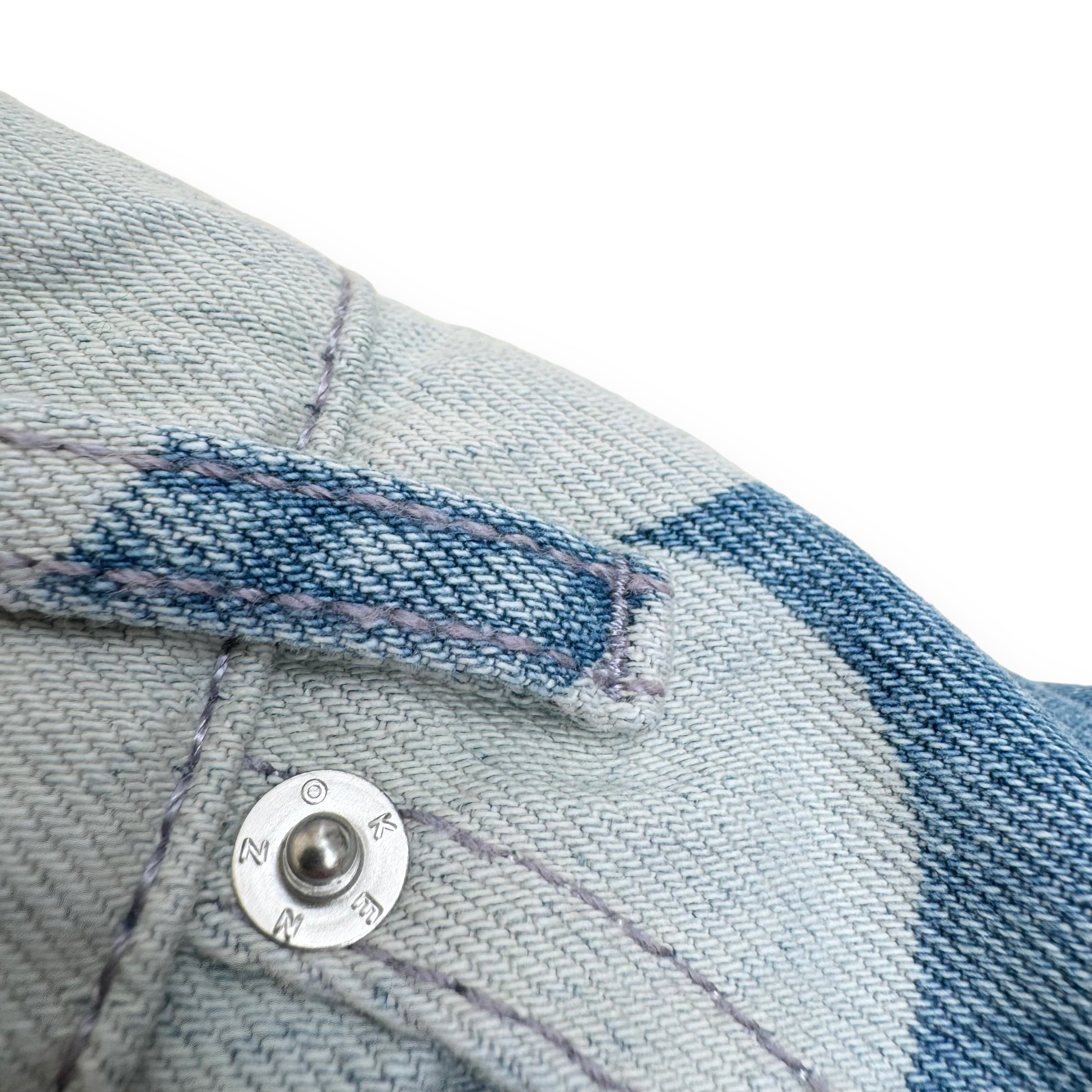 KENZO PARIS BOTAN LOOSE FIT DENIM JEANS BLUE 34”