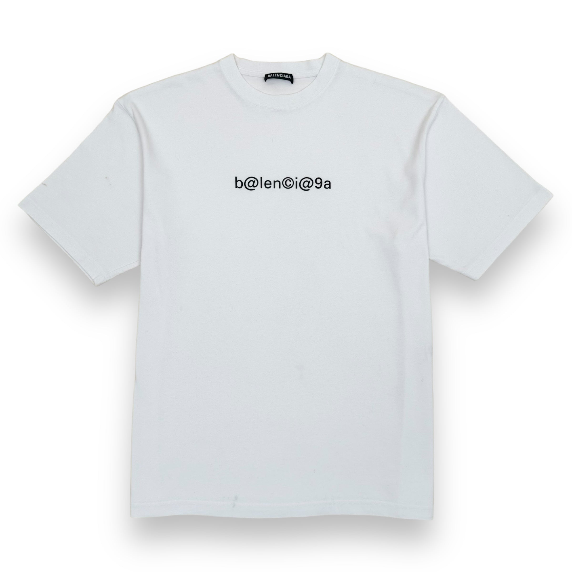 BALENCIAGA SYMBOLIC LOGO T-SHIRT WHITE M