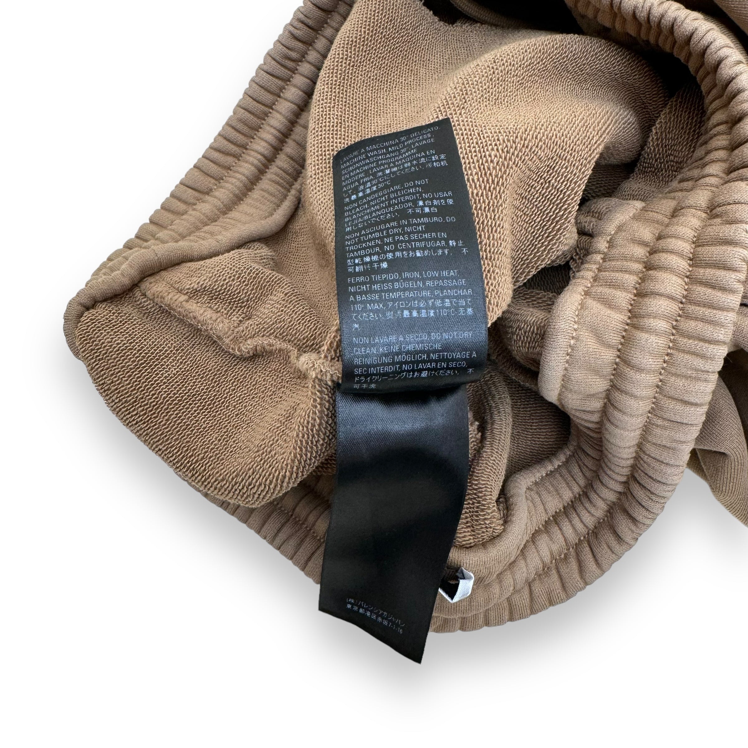 BALENCIAGA OVERSIZED SWEATPANTS BIEGE XS