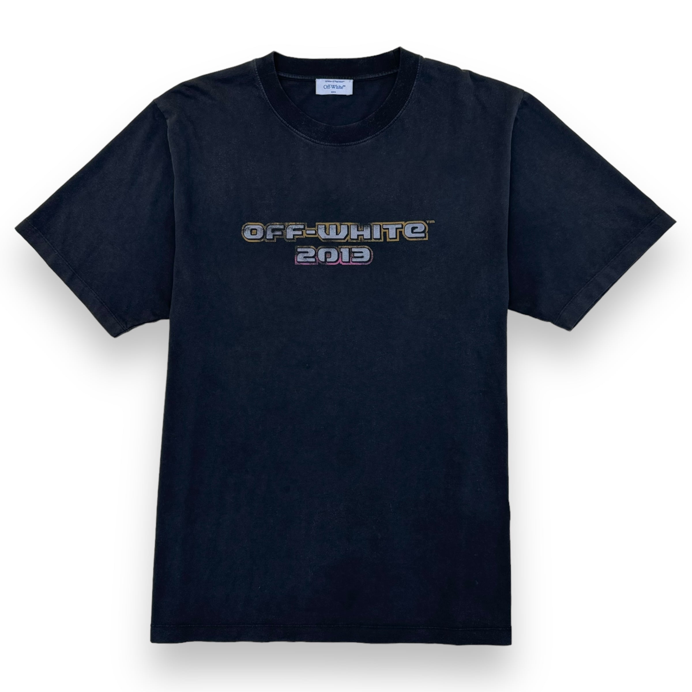 OFF-WHITE BACCHUS SLIM SHORT SLEEVE T-SHIRT GREY XXXL