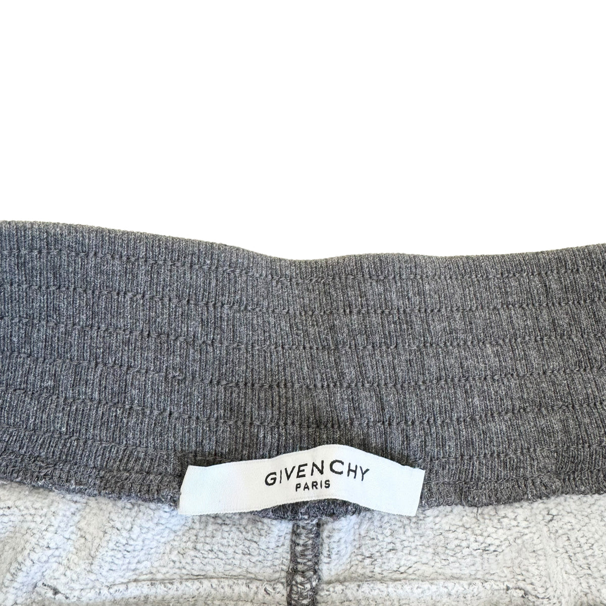 GIVENCHY STAR SWEAT SHORTS BLACK / GREY / RED L