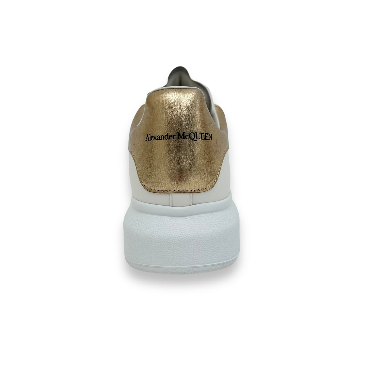 ALEXANDER MCQUEEN SNEAKER WHITE / GOLD UK11