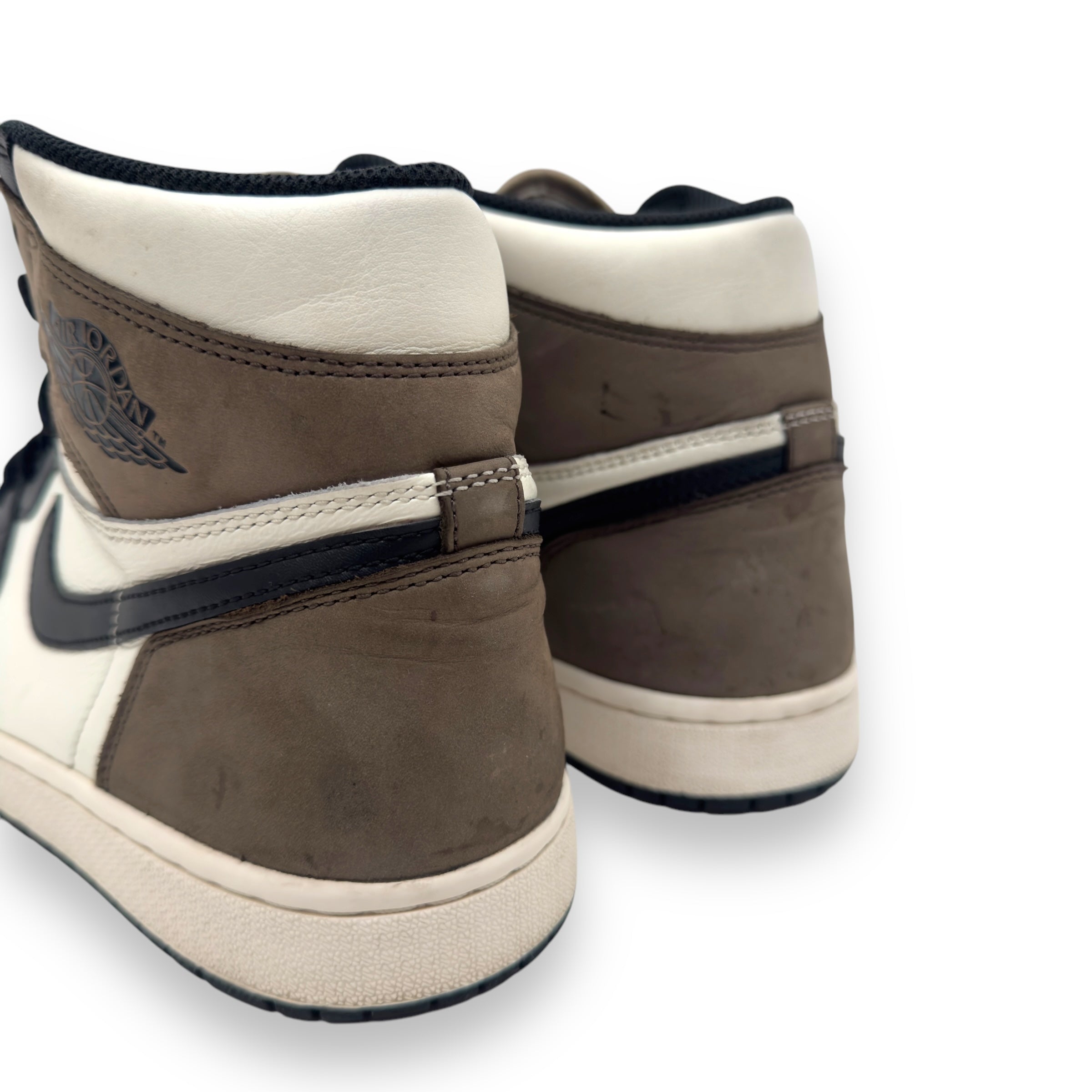 NIKE AIR JORDAN 1 RETRO OG HIGH TOP SNEAKER DARK MOCHA UK10