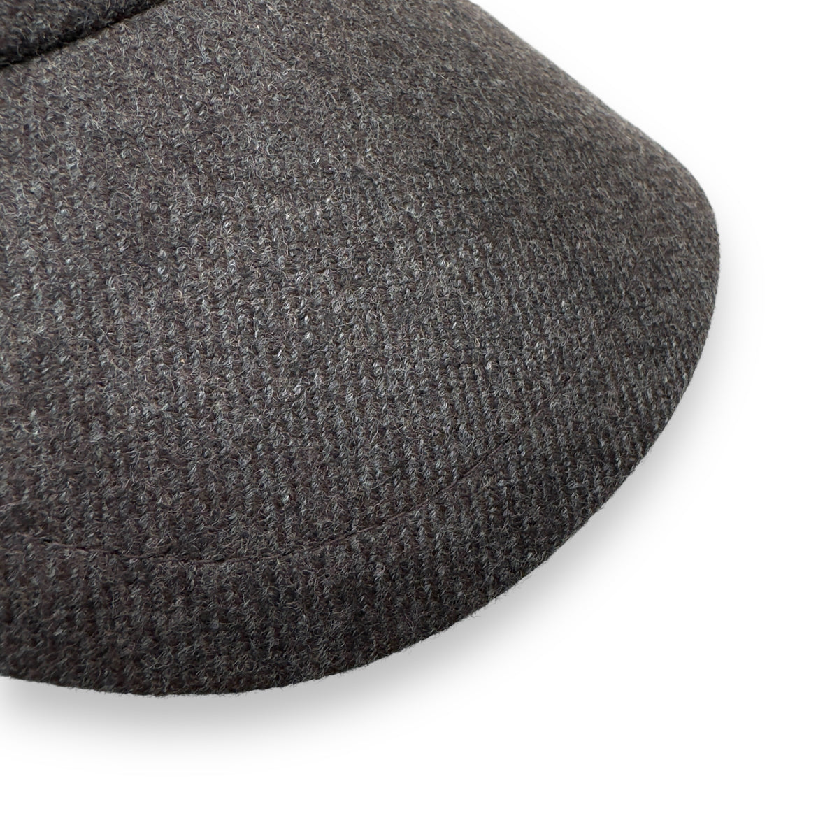 THOM SWEENEY WOOL / CASHMERE CAP DARK BROWN L