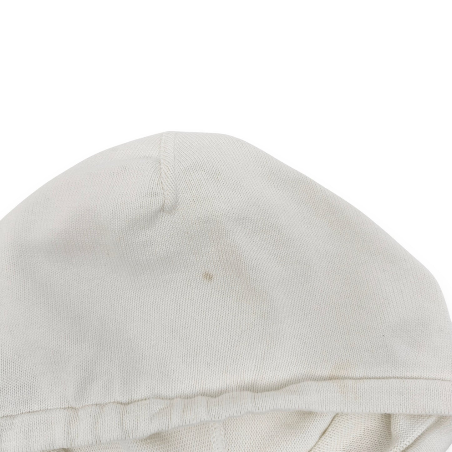 THOM SWEENEY COTTON HOODIE WHITE L