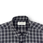 SAINT LAURENT CHECKED SHIRT BLACK / WHITE M