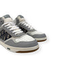 DIOR B27 OBLIQUE HIGH TOP SNEAKERS GREY / WHITE 43 / UK9