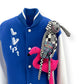 LOUIS VUITTON PUPPET VARSITY JACKET BLUE / WHITE 48 / S