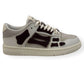 AMIRI WOMENS SKEL TOP SNEAKER BIRCH BROWN UK5