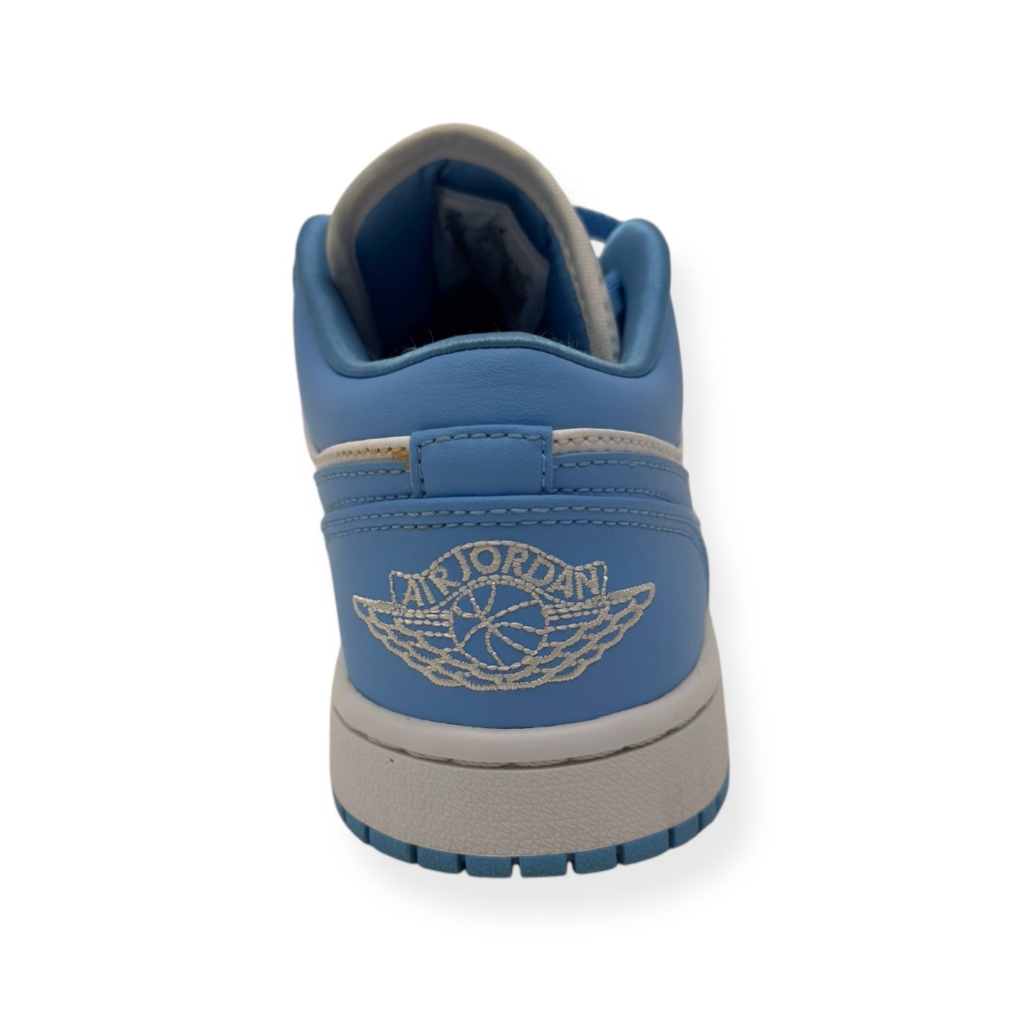 NIKE WOMENS JORDAN 1 LOW TOP SNEAKER UNC UK4.5