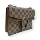 GUCCI GG SUPREME MONOGRAM DIONYSUS CANVAS SHOULDER BAG BEIGE S