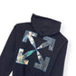 OFF-WHITE CARAVAGGIO PAINTING HOODIE BLACK L