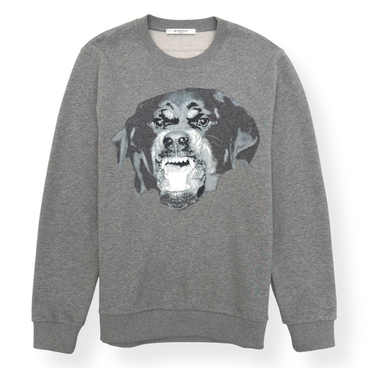GIVENCHY ROTTWEILER SWEATSHIRT GREY L