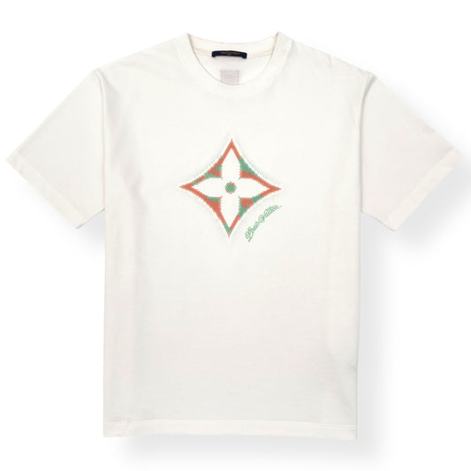 LOUIS VUITTON MONOGRAM FLOWER 3D GRADIENT PRINT T-SHIRT XL