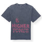 HONOR THE GIFT C-FALL HIGHER POWER T-SHIRT GREY M