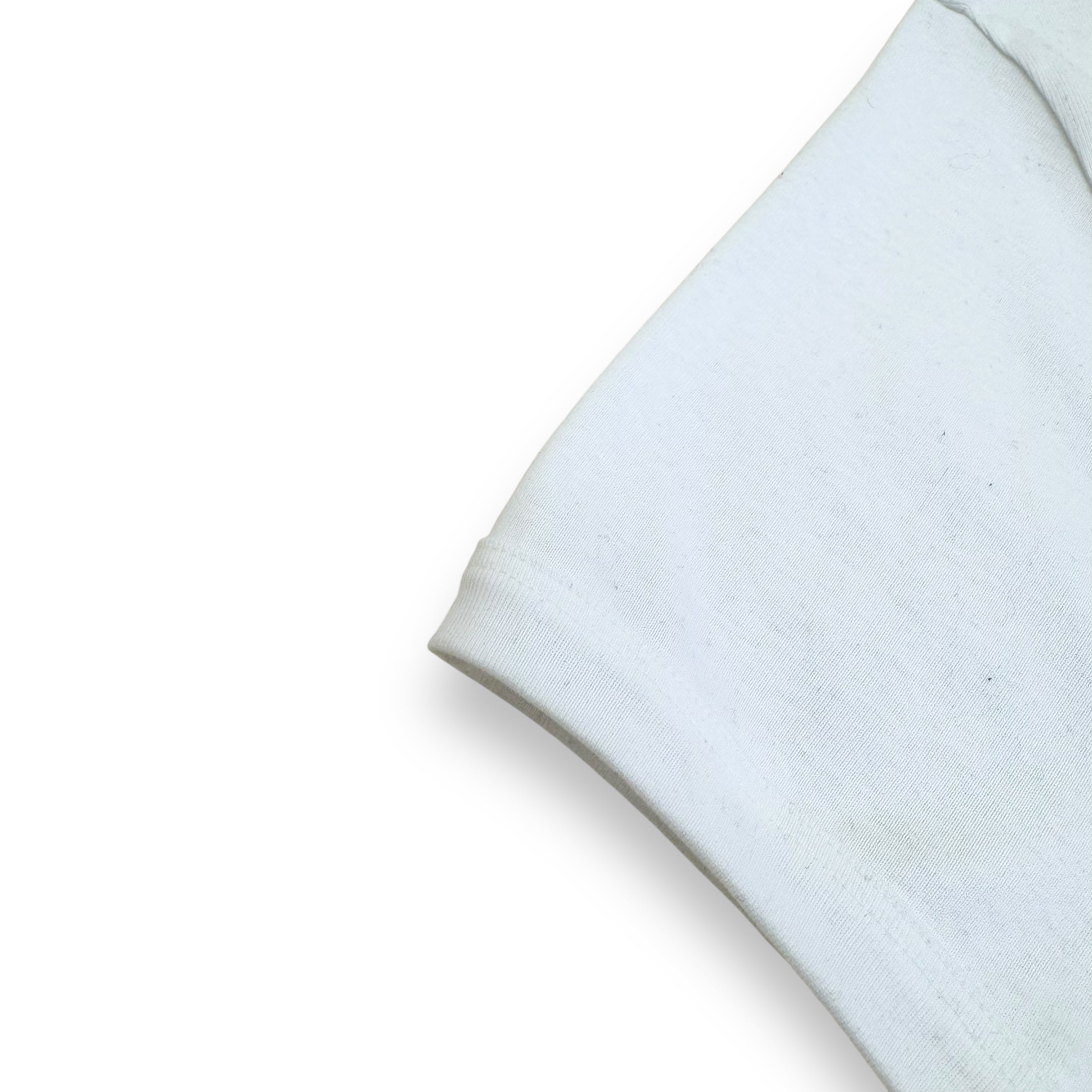 PRADA COTTON TRIANGLE T-SHIRT WHITE XL