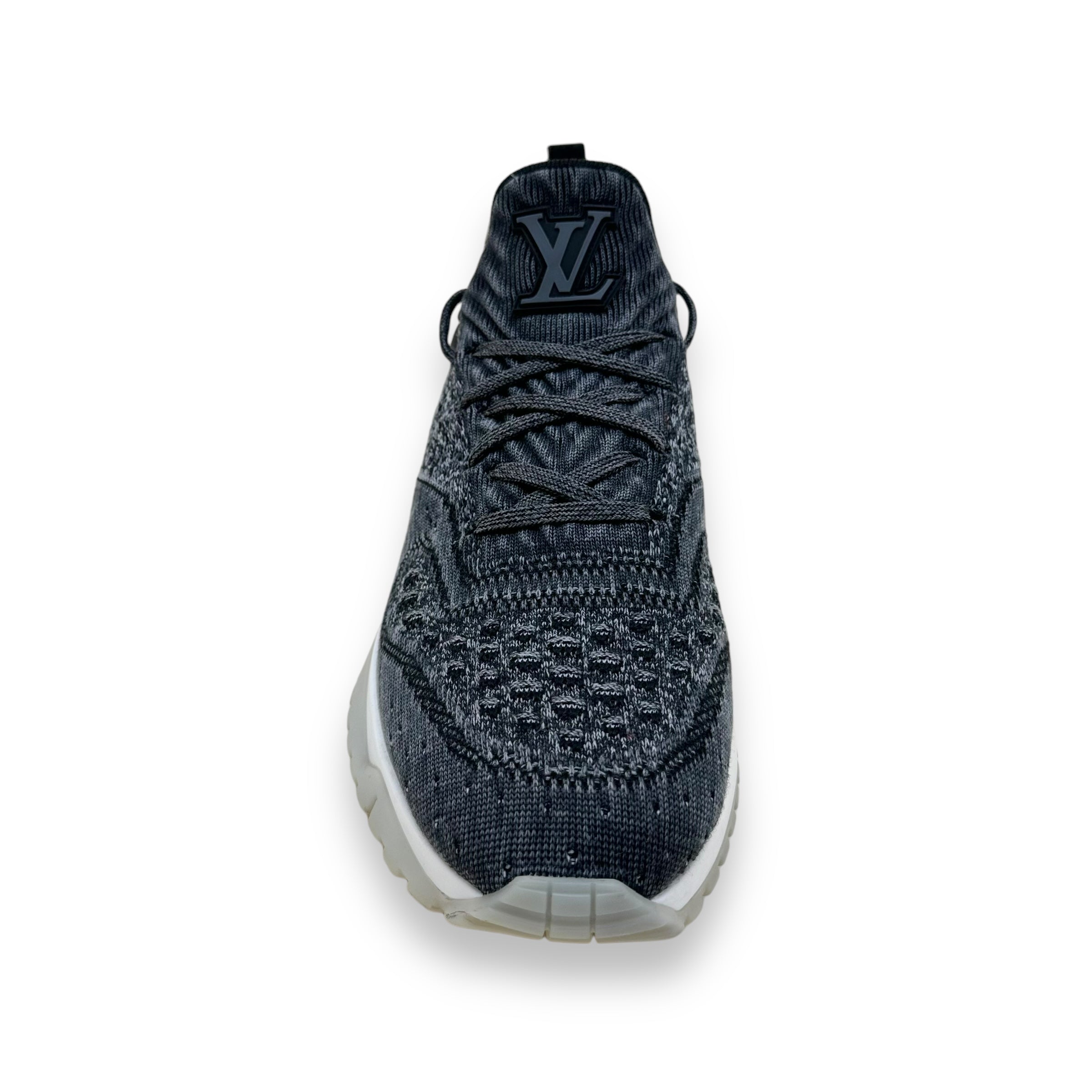 LOUIS VUITTON V.N.R TECHNICAL KNIT SNEAKER BLACK UK8.5