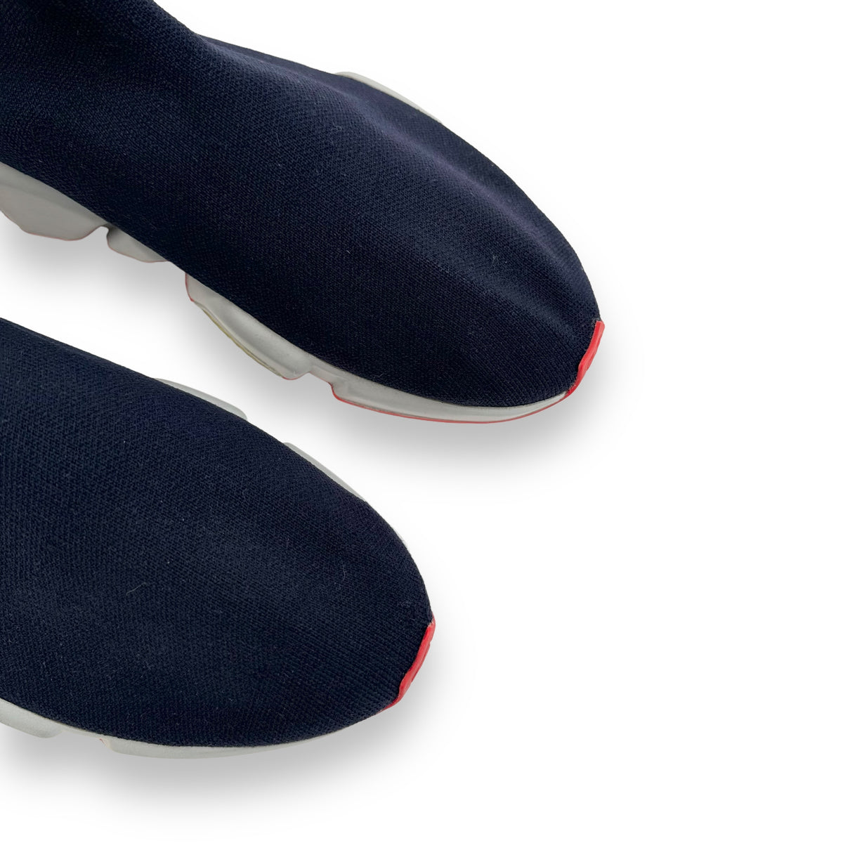 BALENCIAGA SPEED SNEAKER NAVY / GREY / RED UK8