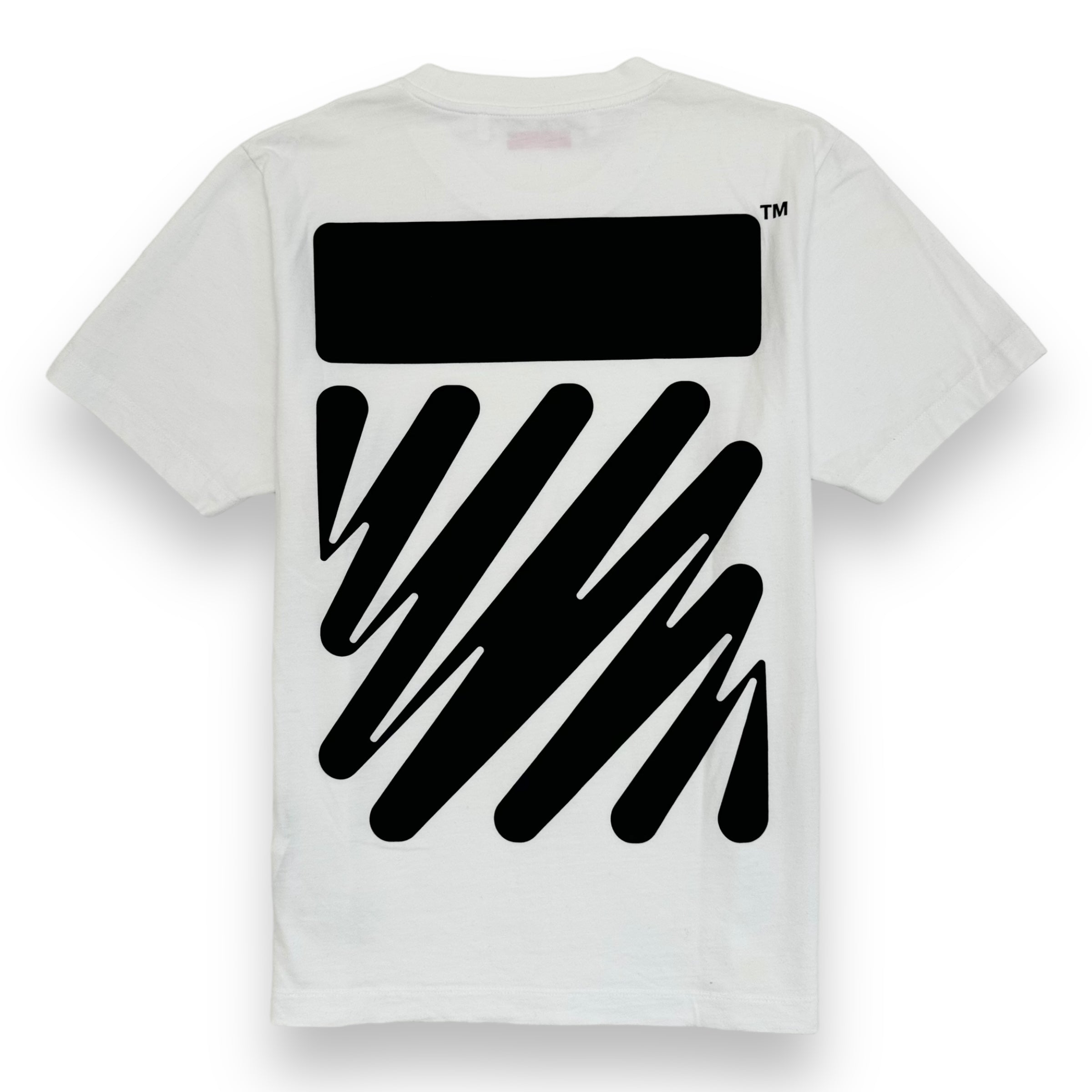 OFF-WHITE SCRIBBLE T-SHIRT WHITE / BLACK M