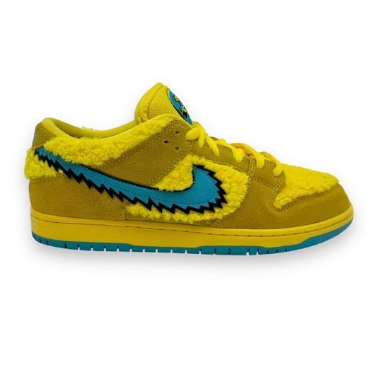 NIKE SB DUNK LOW GRATEFUL DEAD BEARS OPTI SNEAKER YELLOW UK10.5