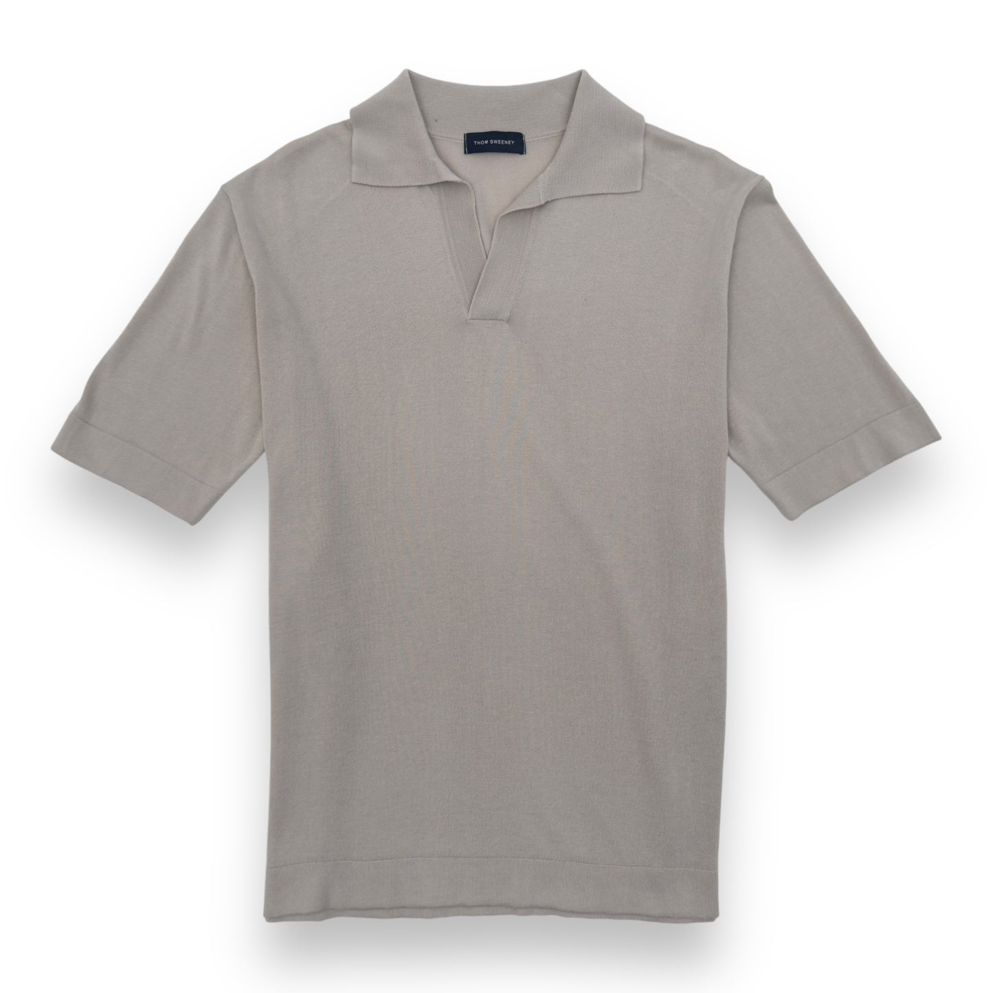 THOM SWEENEY COTTON POLO SHIRT NATURAL M