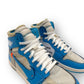 OFF-WHITE X AIR JORDAN 1 RETRO HIGH OG UNC SNEAKER UNIVERSITY BLUE UK9.5