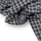 SAINT LAURENT CHECKED SHIRT BLACK / WHITE M