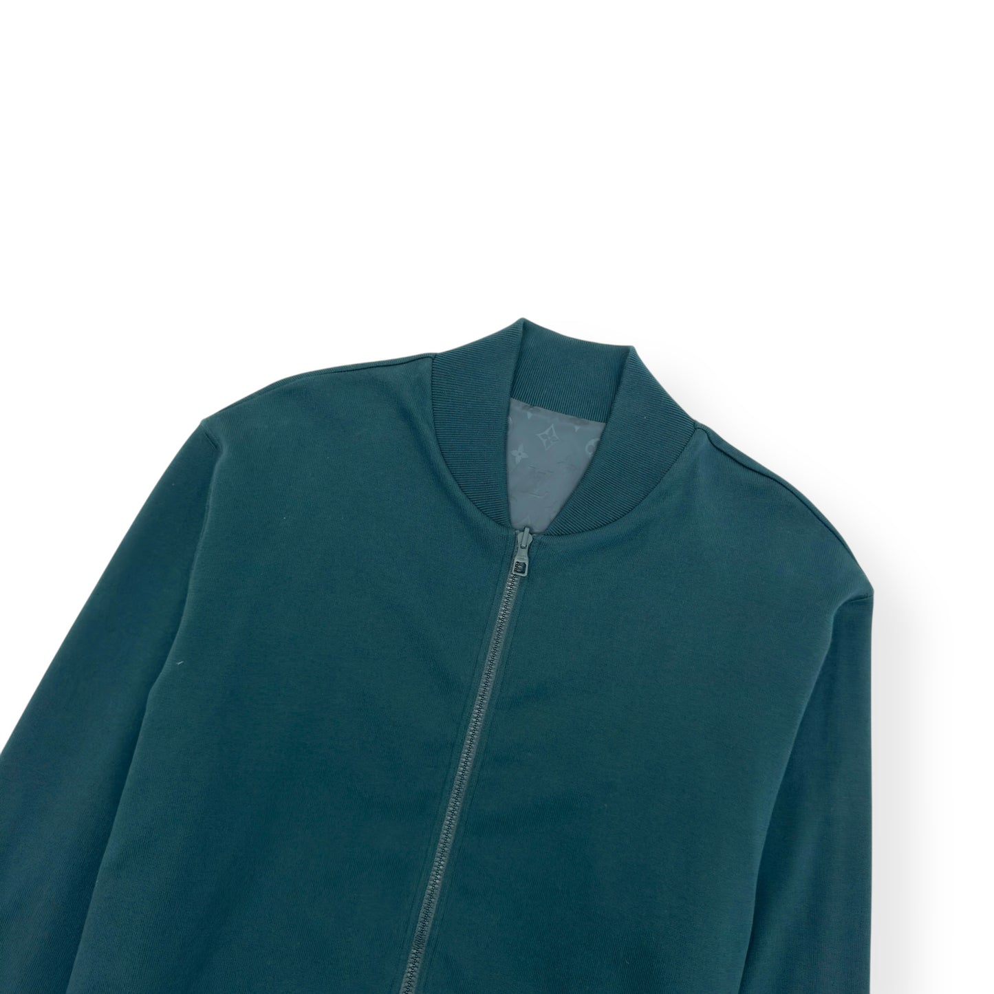 LOUIS VUITTON MONOGRAM REVERSIBLE COTTON BOMBER JACKET PINE GREEN XXL
