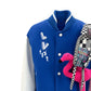 LOUIS VUITTON PUPPET VARSITY JACKET BLUE / WHITE 48 / S