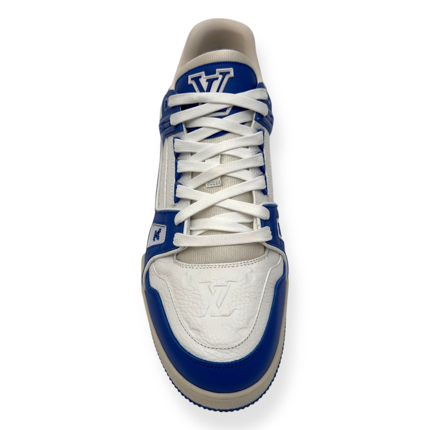 LOUIS VUITTON LV SNEAKER BLUE / WHITE UK8