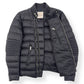 MONCLER AUBIN QUILTED SHELL DOWN JACKET BLACK 3 / M