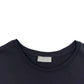 CHRISTIAN DIOR COTTON LOGO CREWNECK T-SHIRT BLACK / WHITE L