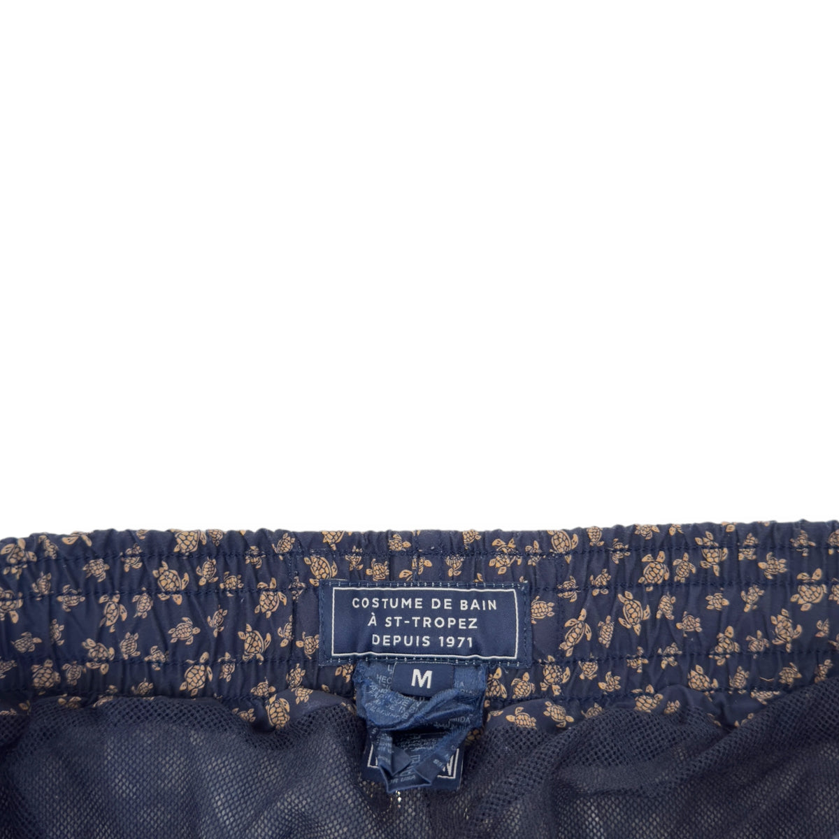 VILEBRQUIN TINY TURTLE SWIM SHORTS NAVY M