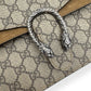 GUCCI GG SUPREME MONOGRAM DIONYSUS CANVAS SHOULDER BAG BEIGE S