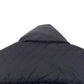 BALENCIAGA OVERSIZED QUILTED LOGO-JACQUARD SHELL PUFFER JACKET BLACK 46 / XS