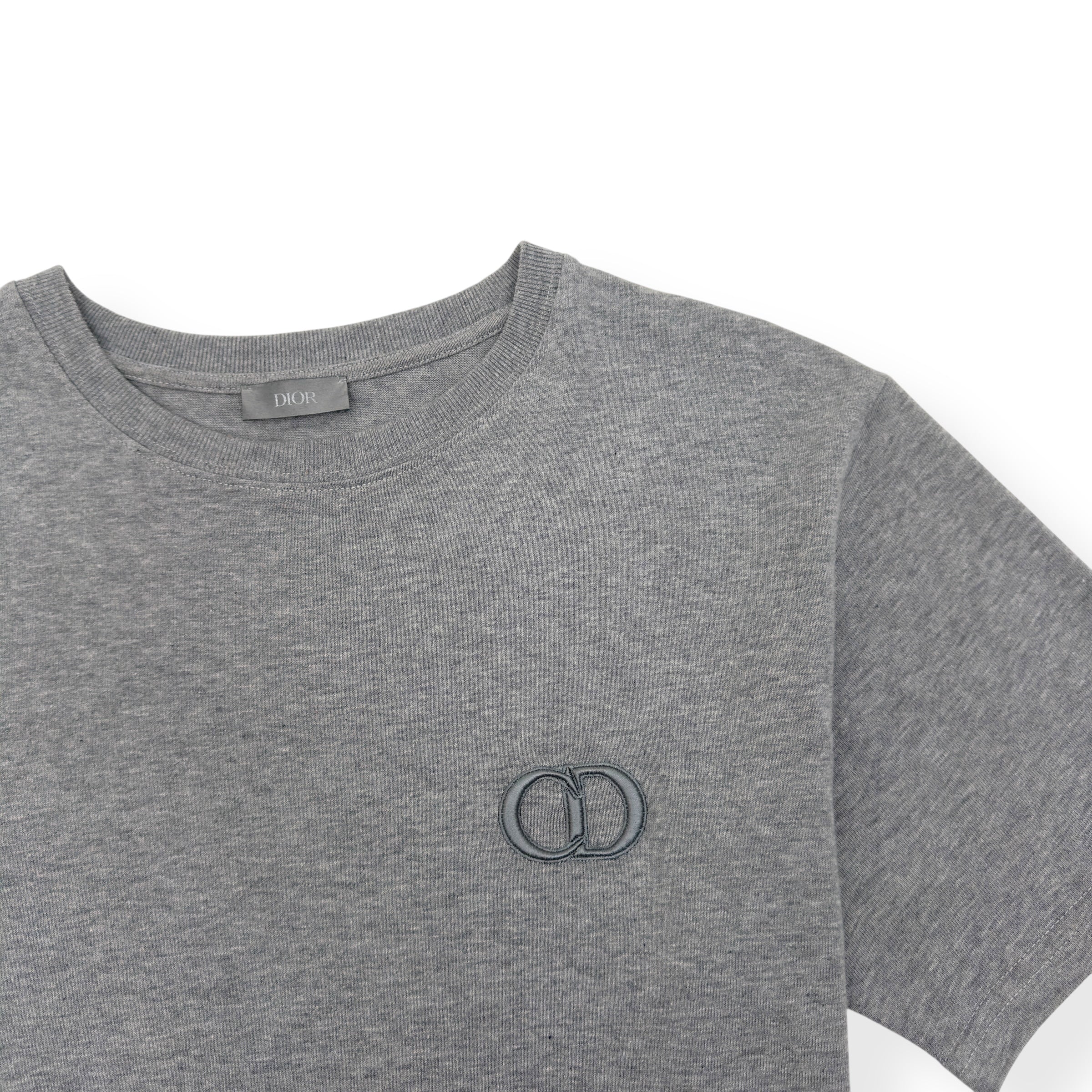 DIOR CD ICON LOGO T-SHIRT GREY S