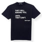 PALM ANGELS LOGO T-SHIRT BLACK / WHITE / YELLOW M
