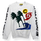 LIL WAYNE X CACTUS PLANT FLEA MARKET CREWNECK SWEATSHIRT WHITE / MULTI S