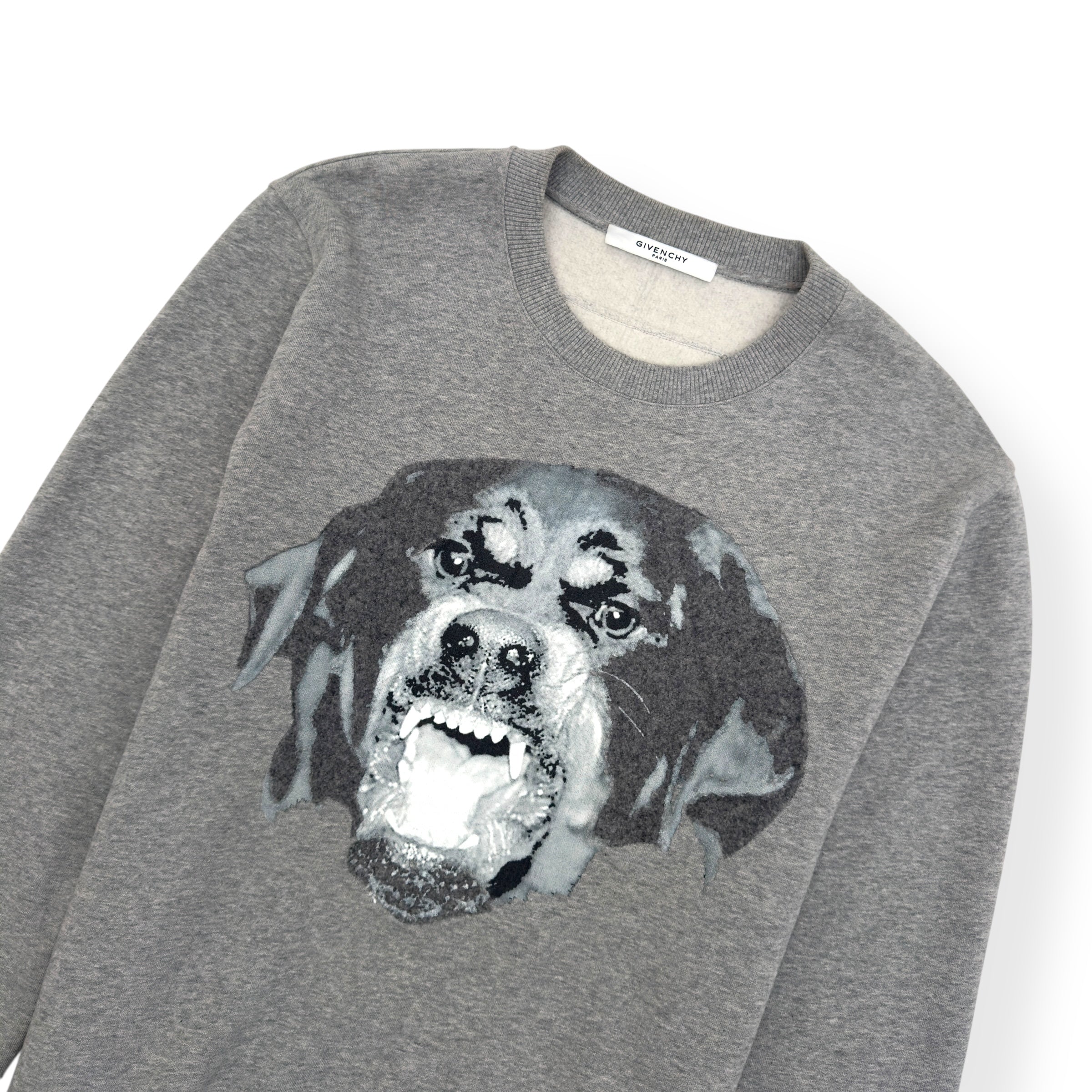 GIVENCHY ROTTWEILER SWEATSHIRT GREY L