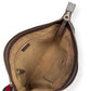 GUCCI BENGAL PRINT FRONT ZIP MESSENGER BAG BEIGE M