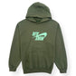 TRAVIS SCOTT X JORDAN CACTUS JACK HIGHEST HOODIE OLIVE L